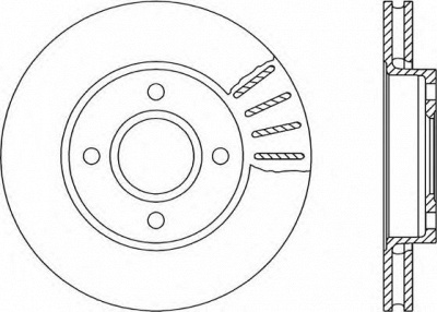 OPEN PARTS bdr118620 -  Тормозной диск
